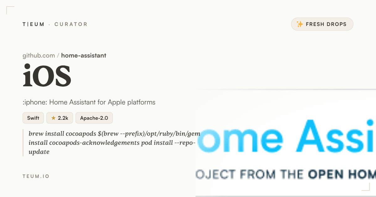 Home Assistant's iOS App Is Still Being Built in Public