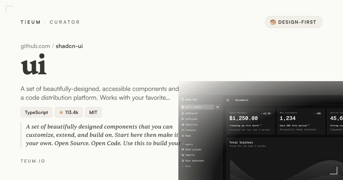 Stop Spending Weekends on UI Polish — Use shadcn/ui